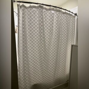 2x Shower curtains